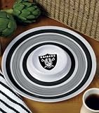 Oakland Raiders Memory Company Team 14 Inch Melamine Serving Tray NFL Football Fan Shop Sports Team Merchandise