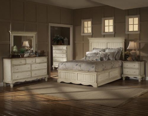 Wilshire Panel Bed w/ Storage 5 Piece Bedroom Set - King