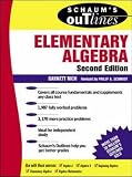 Schaums Outline of Theory and Problems of Elementary Algebra