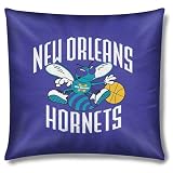New Orleans Hornets Toss Pillow 18x18 - NBA Basketball