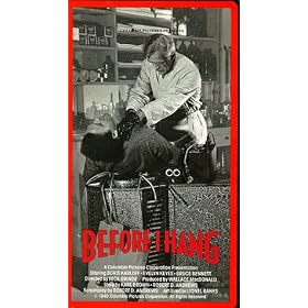Before I Hang [VHS]