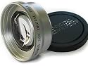 Bower 2x 58mm Telephoto Conversion Lens for Digital/Film Cameras in Silver color