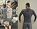 Barbell 1 V-Taper Soft Triblend Muscle Hoodie – Look More Muscular (M, Light/Dark Heather Grey)