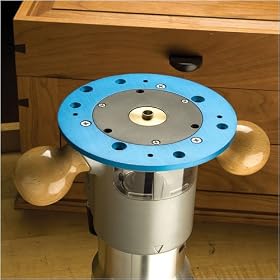 Rockler Inter-Loc insert for standard 1-3 8'' guide bushings by Rockler