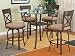 Powell Parsley Dining Table Pedestal with Glass Top Sold Separately