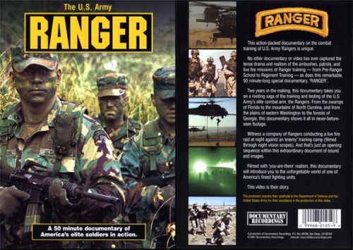 US Army Rangers Documentary DVD