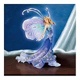 Lena Liu Satin Sapphire Collectible Fairy Figurine by The Bradford Editions