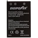 Digipower BP-NKL5 Replacement Li-Ion Battery for Nikon EN-EL5 (Compatible with Nikon P3, P4, P5000, and S10)
