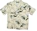 Bamboo Paradise - Women's Hawaiian Shirt in Cream
