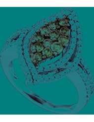 1.58CT-DIAMOND FASHION RING / 10KWG