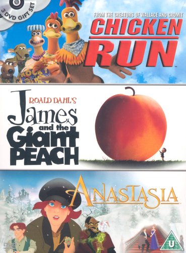 CHICKEN RUN/JAMES/ANATASIA