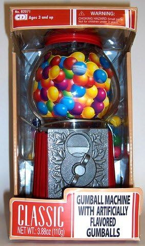 Play Wonder Gumball Machine Bank