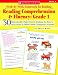 Week-by-Week Homework for Building Reading Comprehension & Fluency: Grade 1 (Week-by-week Homework For Bldg Reading C) by Mary Rose ISBN 0439616565