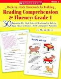 Week-by-Week Homework for Building Reading Comprehension & Fluency: Grade 1 (Week-by-week Homework For Bldg Reading C)