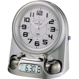 CASIO wave ceptor 電波クロック TQ-674AJ-8AJF アナログタイプ （福島・九州両局対応） カレンダー表示