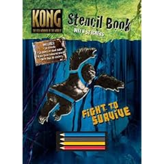 King Kong Stencil Activity Book (Kong)