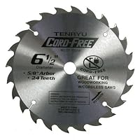 Tenryu CF16524W Cordless Circular Saw Blade - 6-1/2 Inch