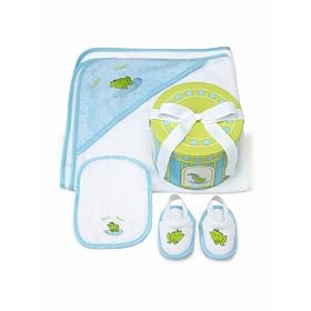 Baby Aspen 4 Piece Bath Time Gift Set