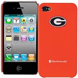 Skullcandy iPhone4 NCAA Snap-On Case Georgia Bulldogs - 1 Pack - Retail Packaging - Red