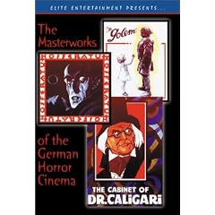 Masterworks Of The German Horror Cinema (Nosferatu / The Cabinet of Dr. Caligari / The Golem)