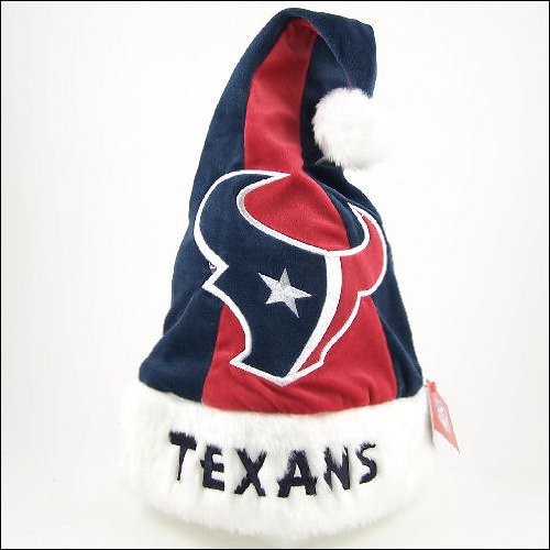 Buy HOUSTON TEXANS NFL CHRISTMAS SANTA HAT! by Team Beans