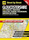 AA Street by Street Gloucestershire (AA Street by Street)