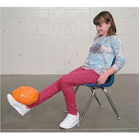 Sportime 105303971 Yuk-E-Medicine Balls sports-scooters Set of 6 One of Each Weight by