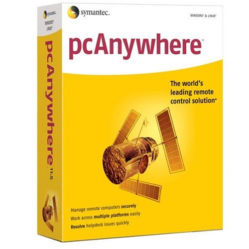 Symantec pcAnywhere Host & Remote - (version 12.1 ) - ensemble complet - 1 host, 1 � distance - CD - Linux, Win, Mac - fran�ais