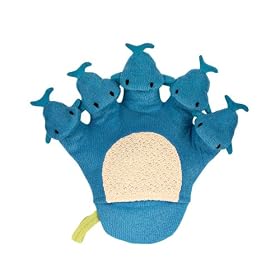 Aquatopia Splash Pals Finger Puppet Wash Mitt (Whale)
