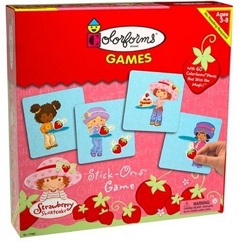 Strawberry Shortcake Stick On Game