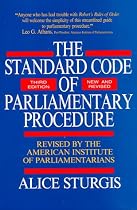 The Standard Code of Parliamentary Procedure