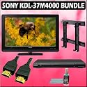 Sony Bravia M-Series KDL-37M4000 37in. 720P LCD HDTV + Sony DVD Player w/ Wall Mount Accessory Kit