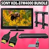 Sony Bravia M-Series KDL-37M4000 37in. 720P LCD HDTV + Sony DVD Player w/ Wall Mount Accessory Kit