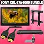 Sony Bravia M-Series KDL-37M4000 37in. 720P LCD HDTV + Sony DVD Player w/ Wall Mount Accessory Kit