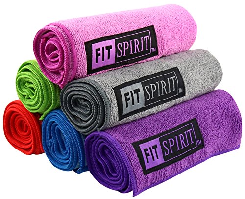 Fit Spirit Super Absorbent Microfiber Towel Combo Set