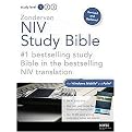 Holy Bible (New International Version, Mahogany/Caramel, Italian Duo-tone, Archaeological Study Bible, Personal Size) (Updated / Revised) (CD-ROM)