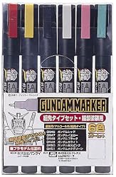 GSI Creos Gundam Marker Ultra Fine Set (6 Markers)