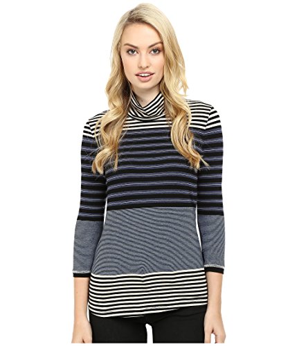 [スリードッツ] Three Dots レディース Alanna - 3/4 Sleeve Turtleneck トップス [並行輸入品]