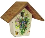 Droll Yankees NBCTW200 10-Inch Nest Box with Flower Design