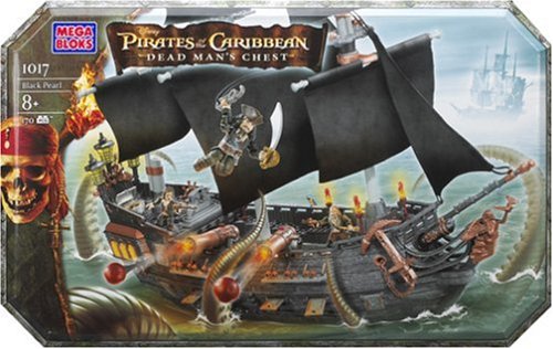 Childrens Toyshop  Toys : Mega Bloks Pirates of the Caribbean Black Pearl