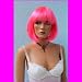 HOT sexy crazy Perücke wig pruik f. Spass 30cm PINK