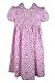 Laura Ashley Toddler Girls Fall/Winter Purple Floral Smocked Corduroy Dress-2 Toddler