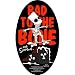 Bart Simpson Bad to the Bone Sticker -Glow in the Dark Skateboarding Sticker Image