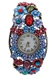 TimerMall OEM - Montre Femme - Quartz - Acier inoxydable - Superbe couleurs Fleur du Rhin Bracelet Clart??Sport Watches