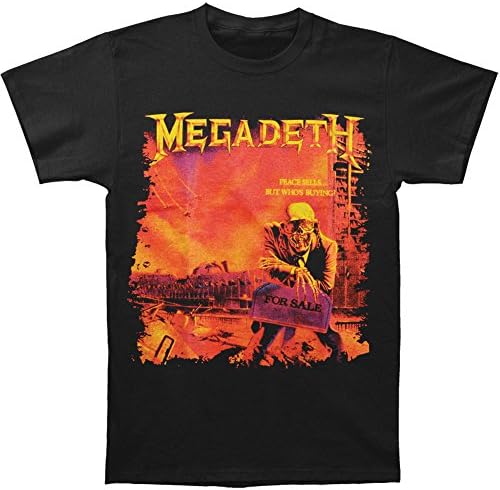 Megadeth Men's T-shirt Medium Black