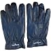 Full Leather Winter Glove Men Ladies Training Gloves Thermal Cycling Mitts Black Medium
