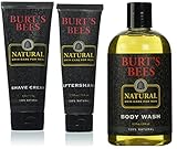 UPC 083046000043 product image for Burt's Bees Natural Skin Care For Men 3 Piece Set, Shave Cream, Body Wash, After | upcitemdb.com