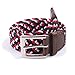 Canvas Elastic Fabric Woven Stretch Multicolored Braided Belts