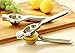Lemon Squeezer, Stainless Steel Lemon Juicer, Large Bowl Citrus Fruit Squeezer, Sturdy Lime Squeezer, Anti-Corrosive Manual Lime Juicer