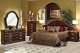 Cabrillo Spread Headboard 5 Piece Bedroom Set By Sandberg